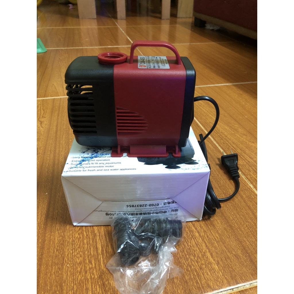 Máy bơm chìm lọc nước bể cá 45w-2500l/h và 65w-3000l/h, máy bơm chìm chuyên dụng cho bể cá bể thủy sinh