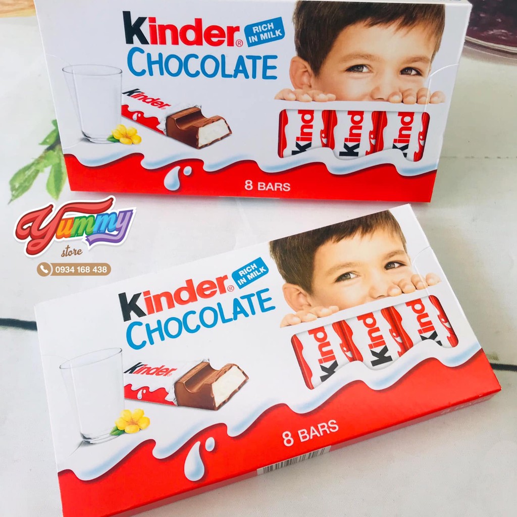 Chocolate Kinder Dạng Thanh