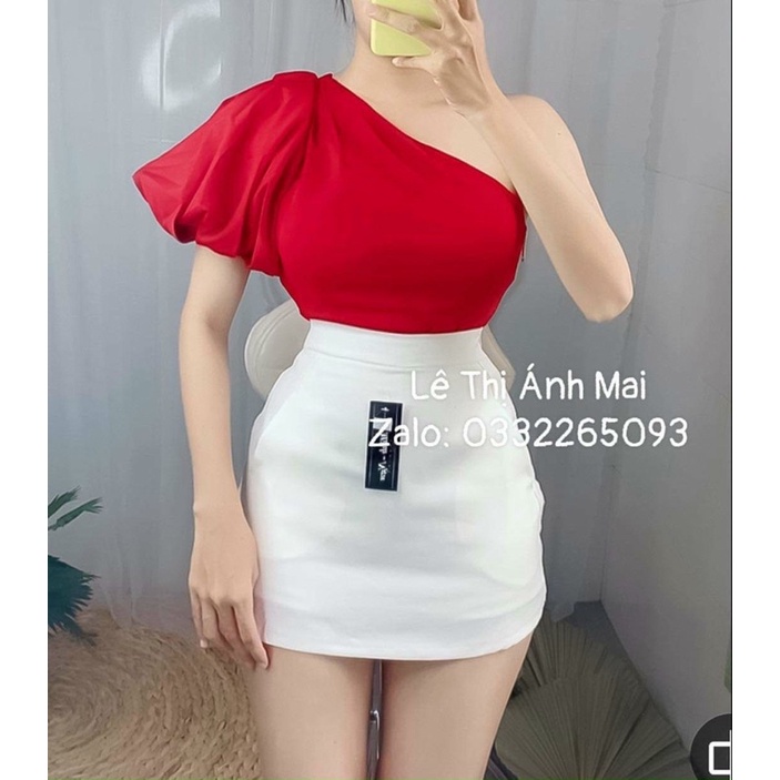 [ MÃ 341 ] ÁO LỆCH VAI TAY PHỒNG