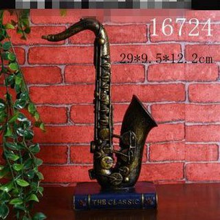 Bộ Nhạc Cụ Trang Trí Phong Cách Retro