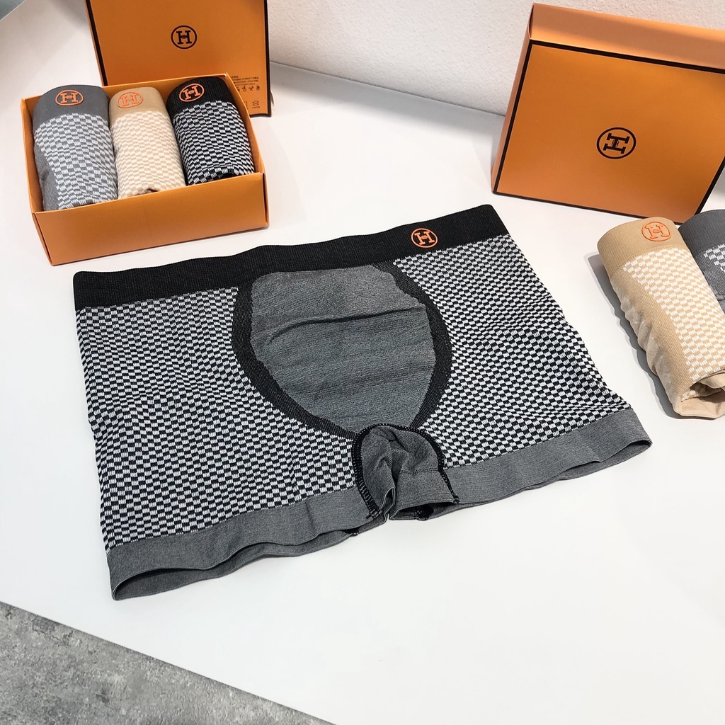 Quần lót nam HM, boxer, quần sịp nam cao cấp chất liệu cotton co giãn 4 chiều siêu mát, thoải mái, dễ chịu nhiều màu