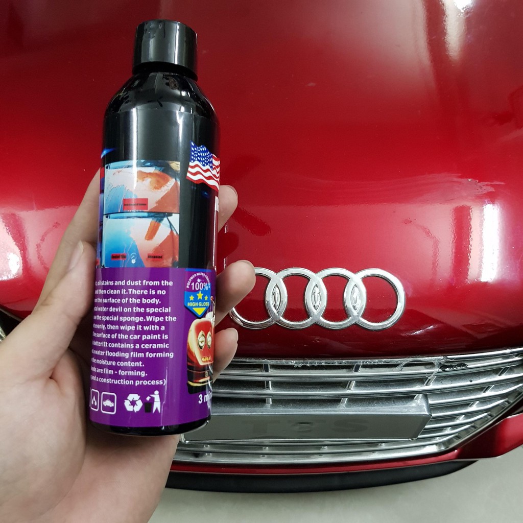 3 Chai Xịt Phủ Nano Ô TÔ Chống Nước DIY Nano Coating 200 ml Công Nghệ Mỹ Nhập Khẩu