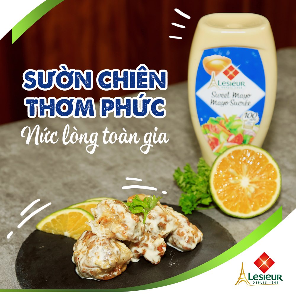 [BÁN GIÁ SỈ] Xốt Mayonnaise Lesieur Pháp Vị Ngọt dịu - 425 Gram (Date T10/2021) | BigBuy360 - bigbuy360.vn