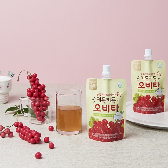 Nước hồng sâm trái cây cho bé Kiduk Kiduk Oh Vita Hamsoa Hàn Quốc