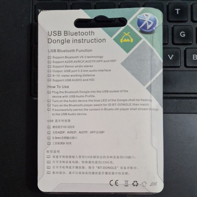 USB Bluetooth 5.0 cho Loa và Âm ly