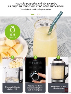 Máy làm sữa hạt đa năng Ranbem 732G