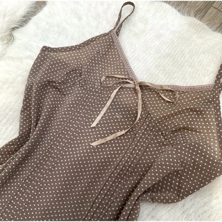 Cami top chấm bi 2hand