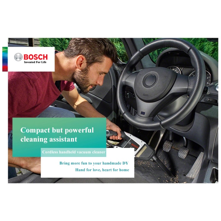 Máy hút bụi cầm tay không dây BOSCH Bosch EasyVacuum 12. Hàng nhập khẩu chánh hãng