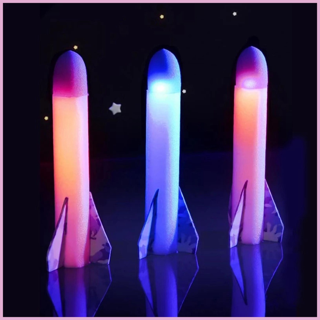 Đồ Chơi Phóng Tên Lửa Có Đèn LED Với 100 Feet
