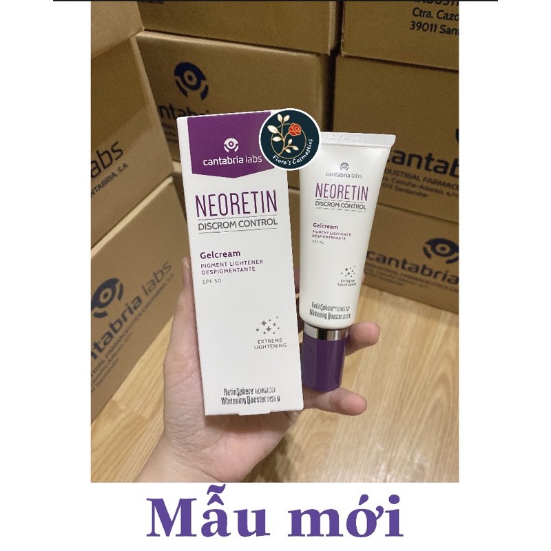 [Mã 1911FMCGSALE giảm 8% đơn 500K] Kem chống nắng Neoretin Discrom Control Gel Cream Spf50 40ml | BigBuy360 - bigbuy360.vn