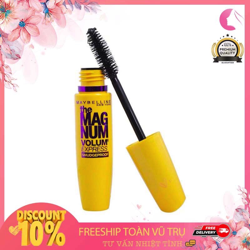 MASCARA MAYBELLINE LÀM DÀY MI GẤP 10 LẦN & NGĂN RỤNG MI MÀU ĐEN 9.2ML MASCARA COLOSSAL WATERPROOF BLACK