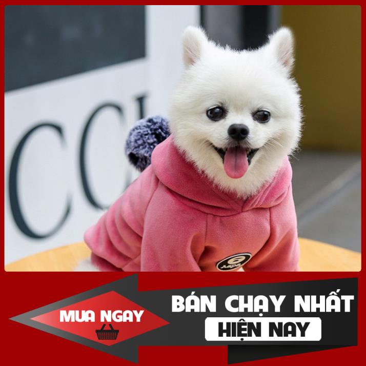 [ LOẠI 1 ] Quần áo hoodie cho thú cưng giữ ấm thu đông sang trọng cao cấp