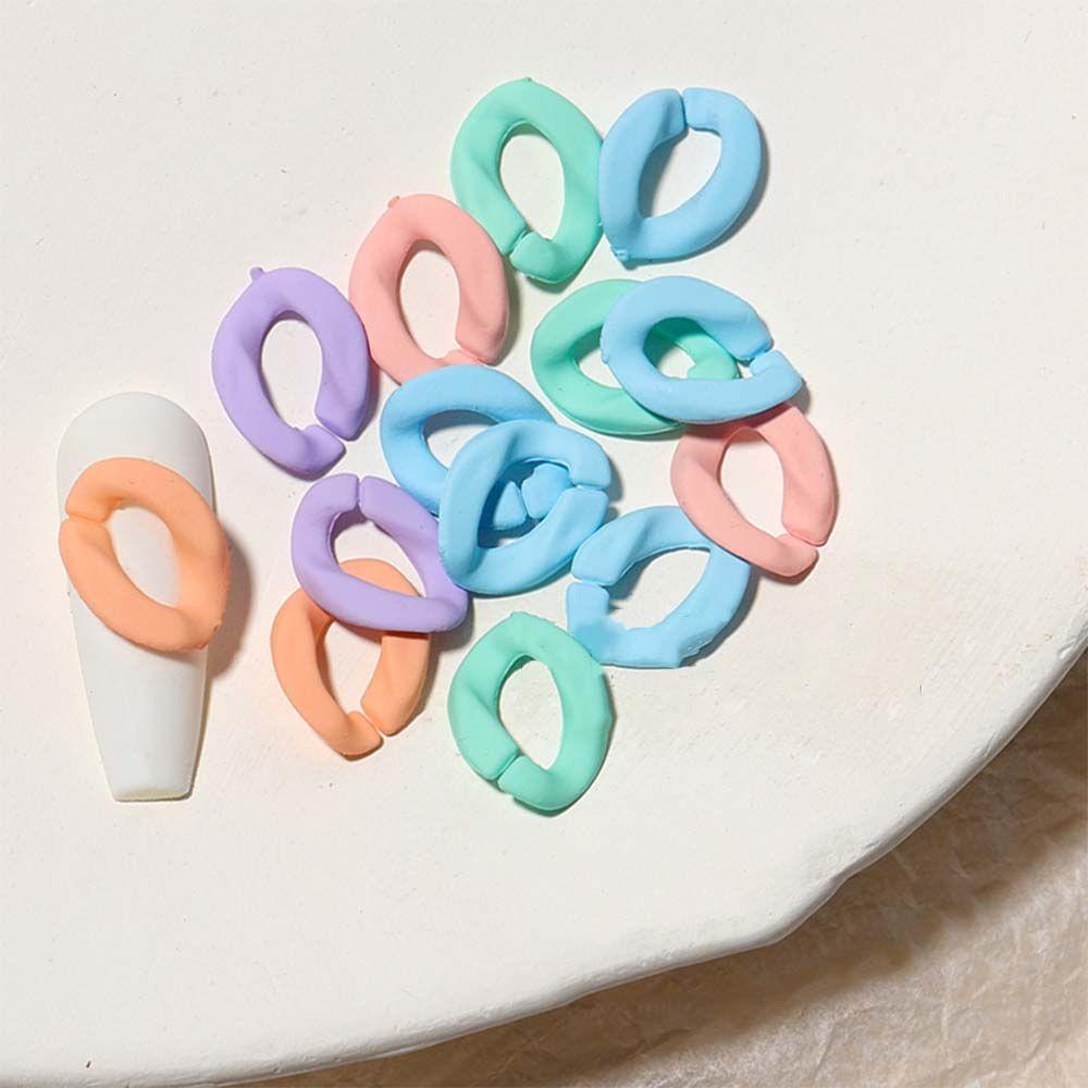 Set 40 Phụ Kiện Trang Trí Móng Nghệ Thuật 3D Nhiều Màu Sắc Charms