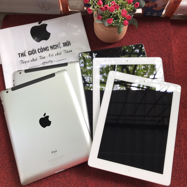 Máy Tính Bảng iPad 3 - 16/32/64Gb (Wifi + 3G) Zin Đẹp 99% - Màn Đẹp - Pin khoẻ - Loa to | BigBuy360 - bigbuy360.vn