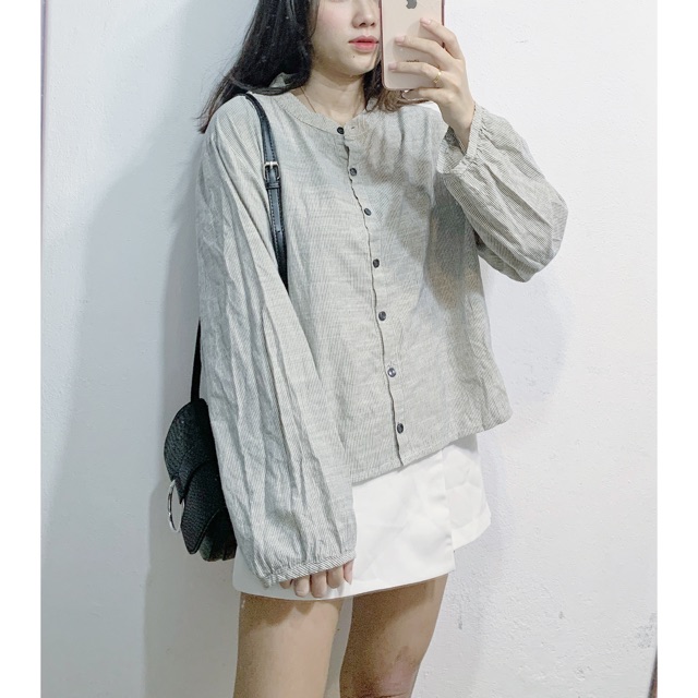 Ao sơ mi nữ hàn quốc