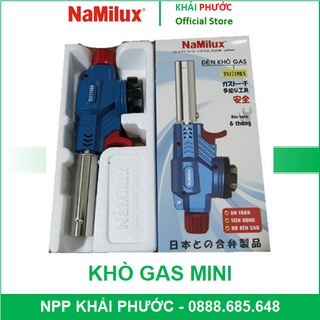 ĐẦU ĐÈN KHÒ GAS GA MINI LOẠI TỐT CÓ BẬT LỬA ĐIỀU CHỈNH LỬA NAMILUX CHÍNH HÃNG GIÁ RẺ TS1719RN - KHẢI PHƯỚC