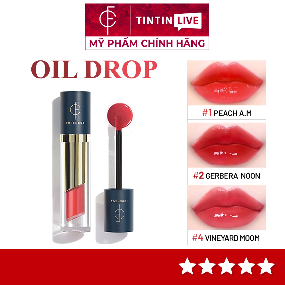 Son dưỡng FORENCOS TATTOO OIL DROP TINT Hàn Quốc