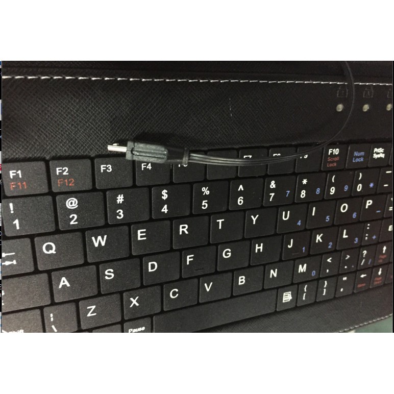 Bao da kiêm bàn phím cho điện thoại / máy tính bảng 7 inch | BigBuy360 - bigbuy360.vn