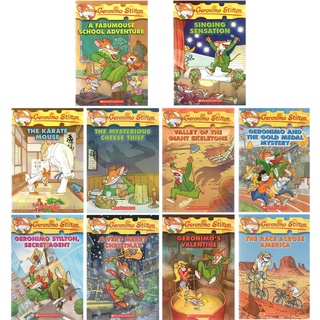 [Freeship]Bộ Nhập - Geronimo Stilton 10C (Từ tập 31-40)
