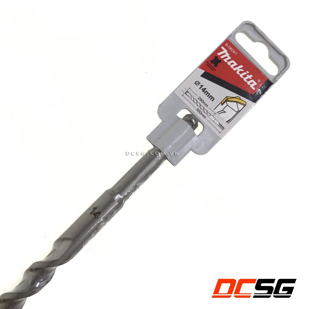 Mũi khoan bê tông 14x350mm hợp kim Sds Plus Makita B-56091