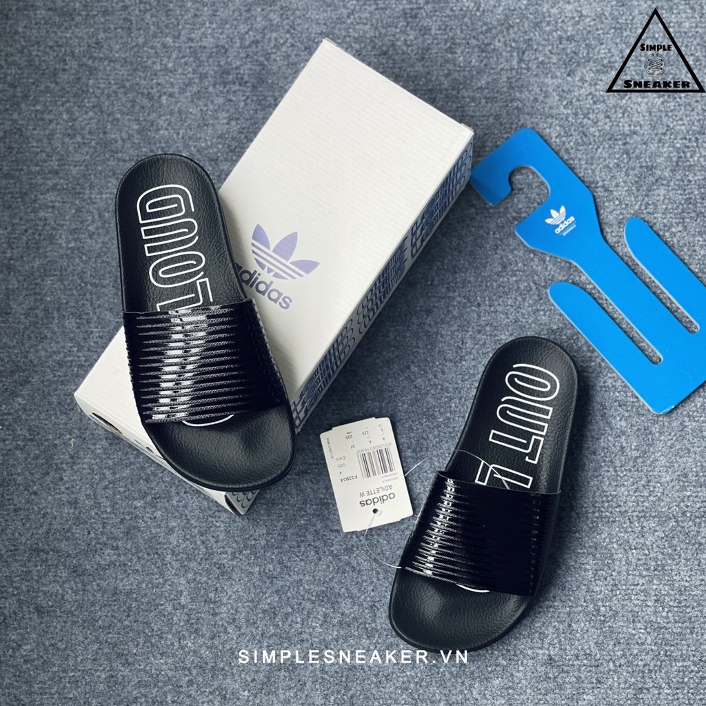 Dép Quai Ngang Adidas Nữ FREESHIP Adidas Adilette Out Loud Slides Chính Hãng - Chống Nước Chống Trượt - Simple Sneaker