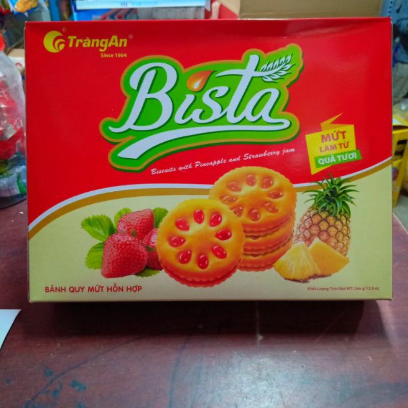 Bánh bista mứt hỗn hợp (366g)