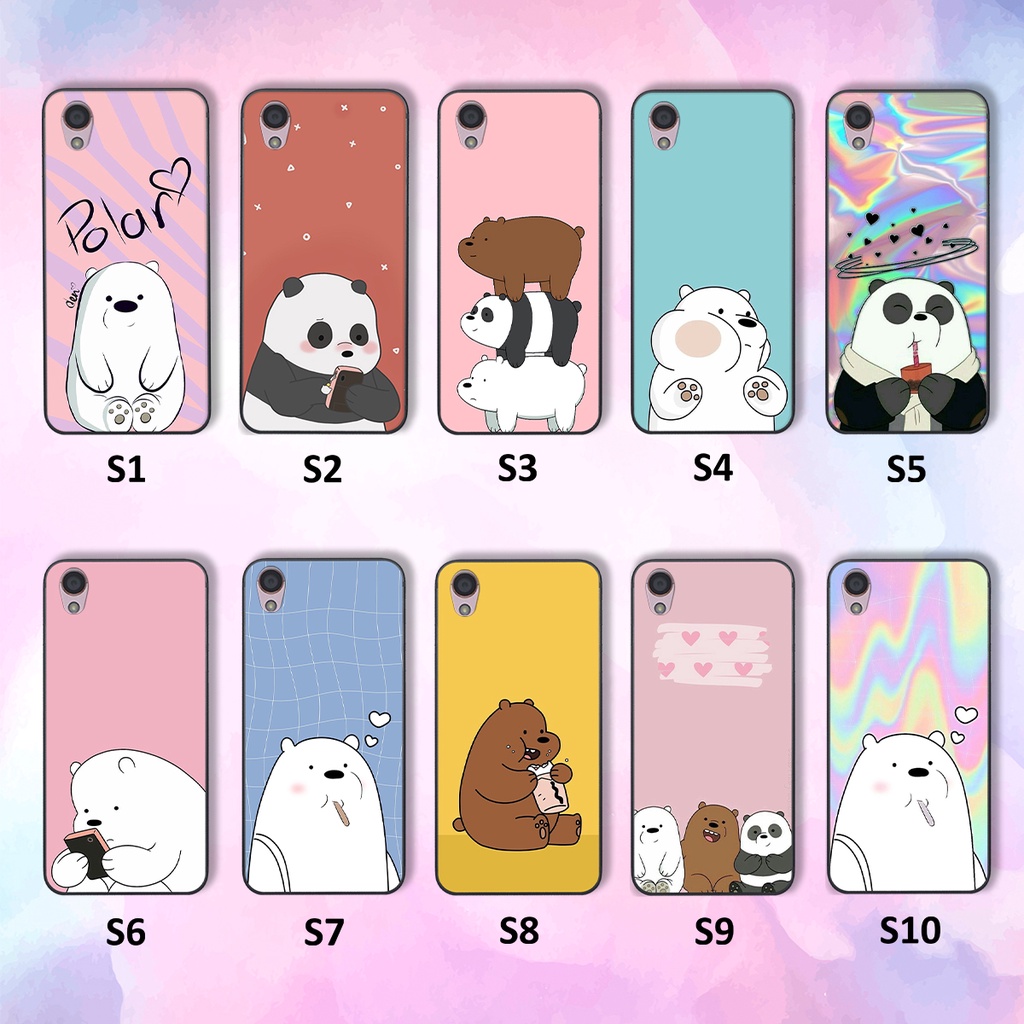 [SIÊU HOT] ỐP LƯNG OPPO A37-F1-F1 PLUS IN HÌNH WE BARE BEARS