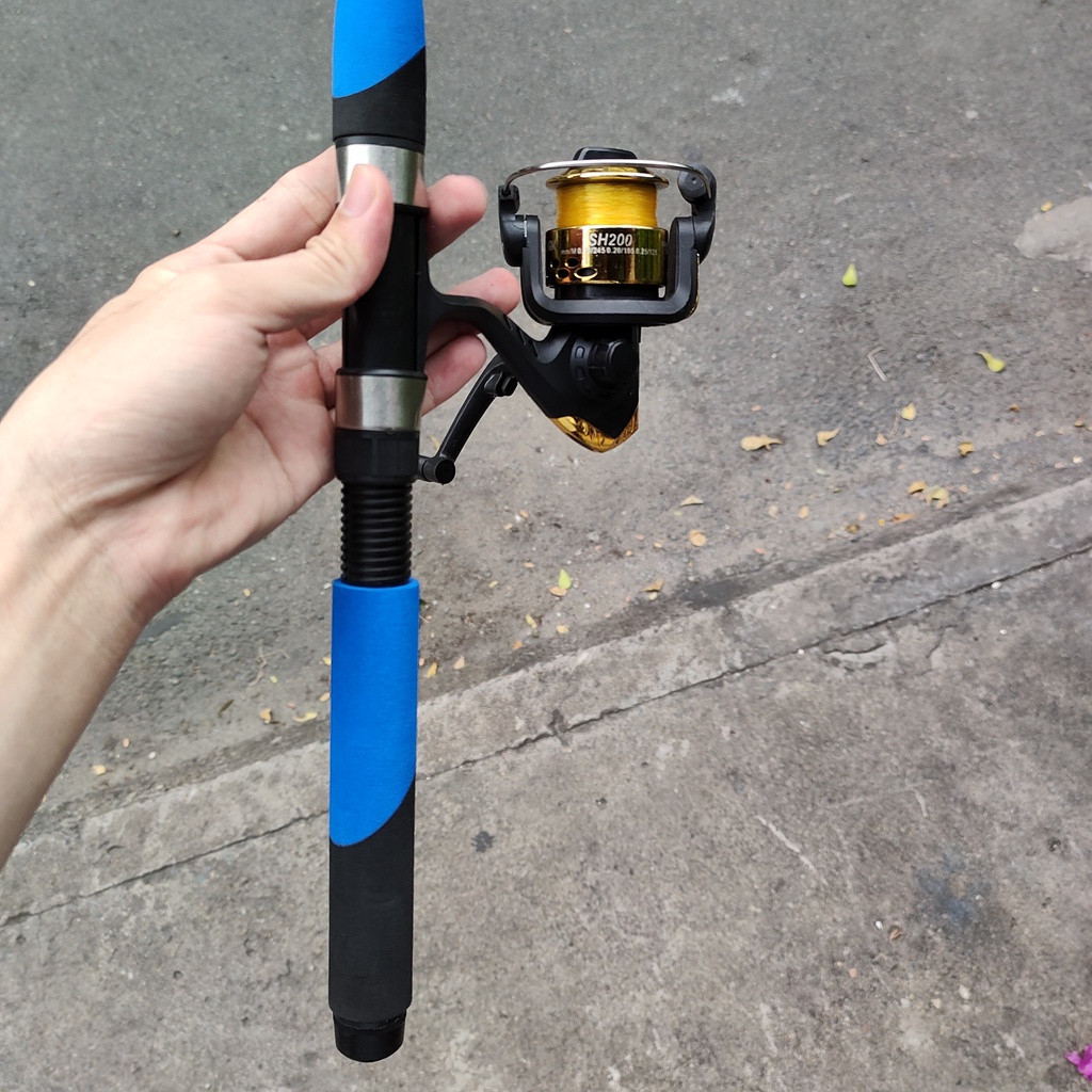 Bộ Cần Câu Máy shimano Câu Lure, Câu Ngâm, Giá Sinh Viên, Siêu Rẻ