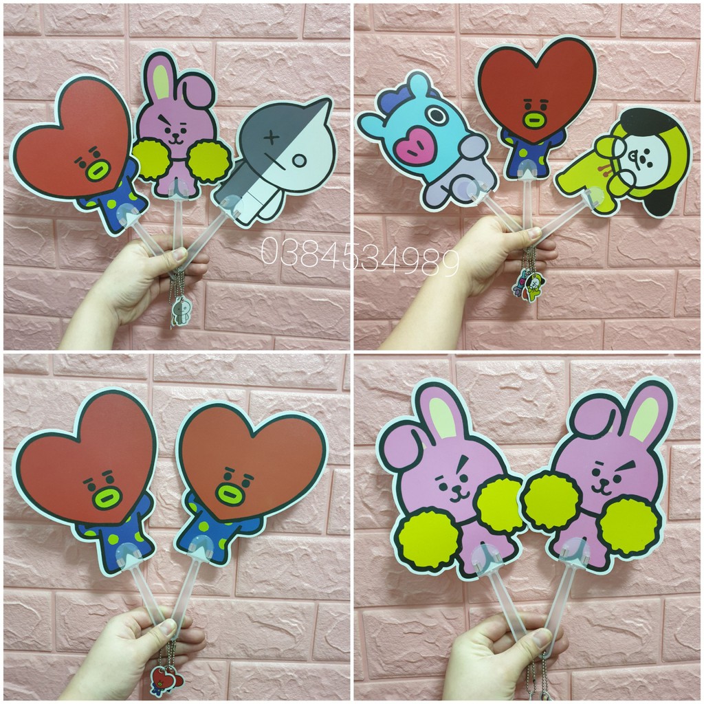 100 quạt BTS chọn mẫu