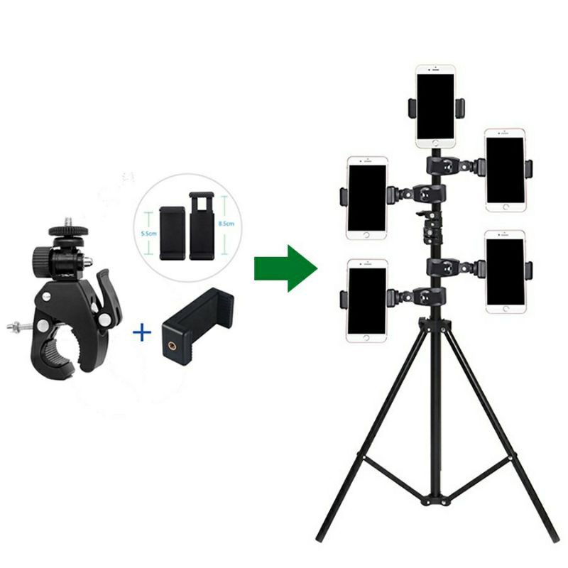 Giá đỡ Livestream 3 máy 1 lúc Hàng sịn chắc chắn