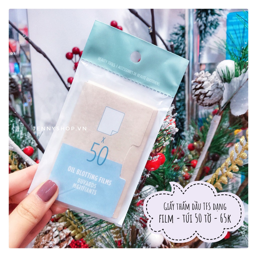 Giấy Thấm Dầu Oil Blotting Films Túi 50 Miếng | BigBuy360 - bigbuy360.vn