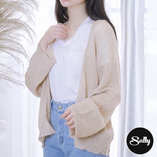 Áo khoác len Cardigan Crop top cổ bẻ NL102