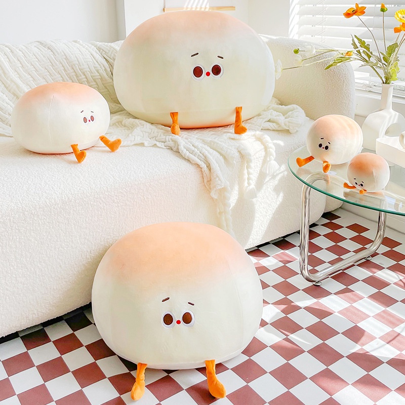 Gối Bông Mềm Hình Bánh Mì Sáng Tạo Cho Học Sinh