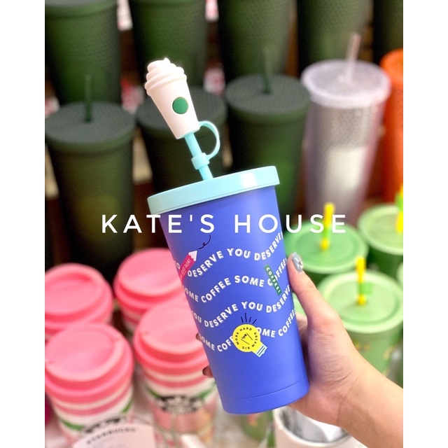 Ly giữ nhiệt Starbucks thiết kế nắp chống tràn dung tích 550ml