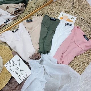 Áo pull cổ tim đuôi tôm (4377)