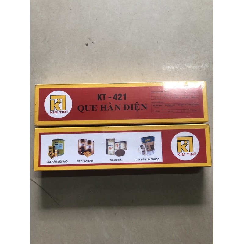 Que hàn điện Kim Tín KT421 2,5li