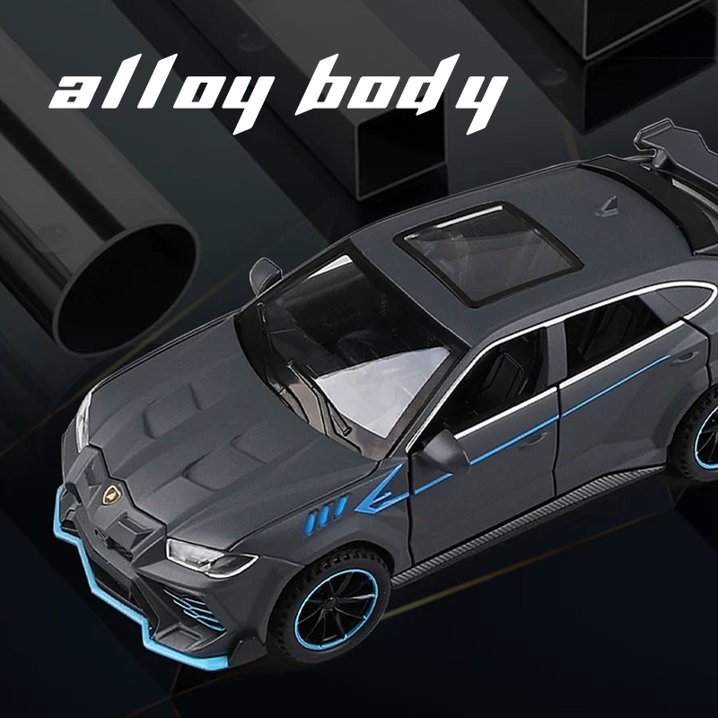 Mô Hình Xe Hơi Lamborghini Urus Bằng Hợp Kim Tỉ Lệ 1: 32 Có Đèn Và Nhạc Độc Đáo Sống Động