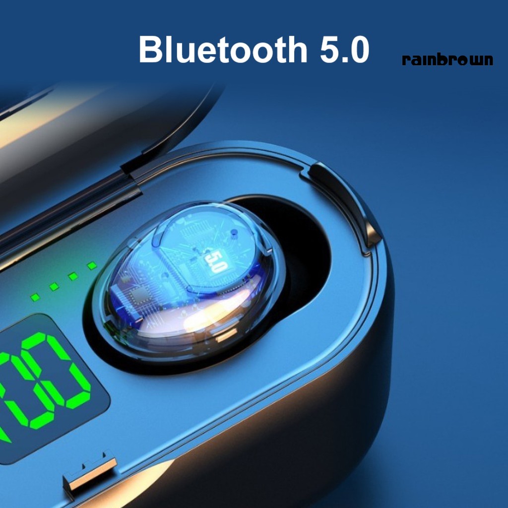 Tai Nghe Không Dây Kết Nối Bluetooth 5.0 Hifi / Rej / F9-8