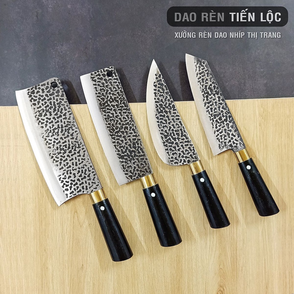 Bộ dao nhíp xe  nhà bếp siêu bền