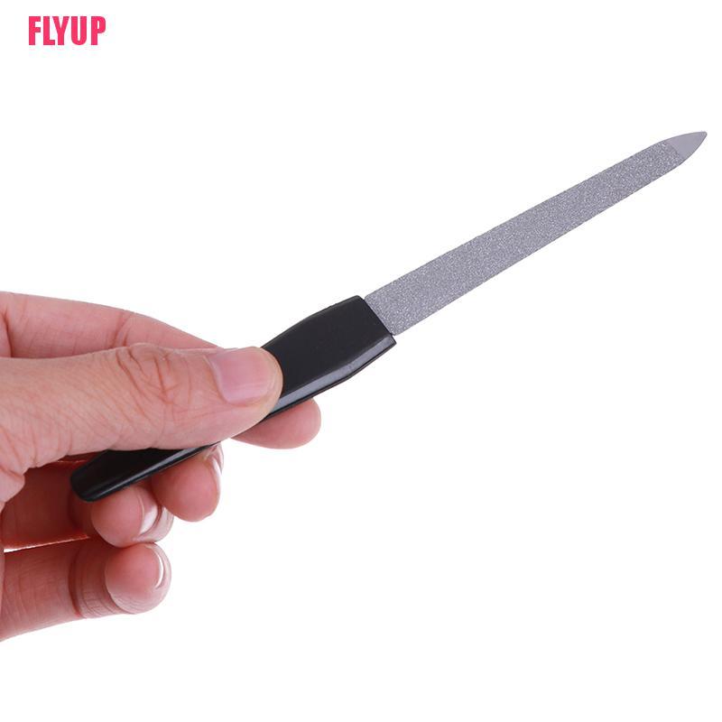 1 Cây Dũa Móng Tay Bằng Thép Không Gỉ Hai Mặt Dành Cho Nữ