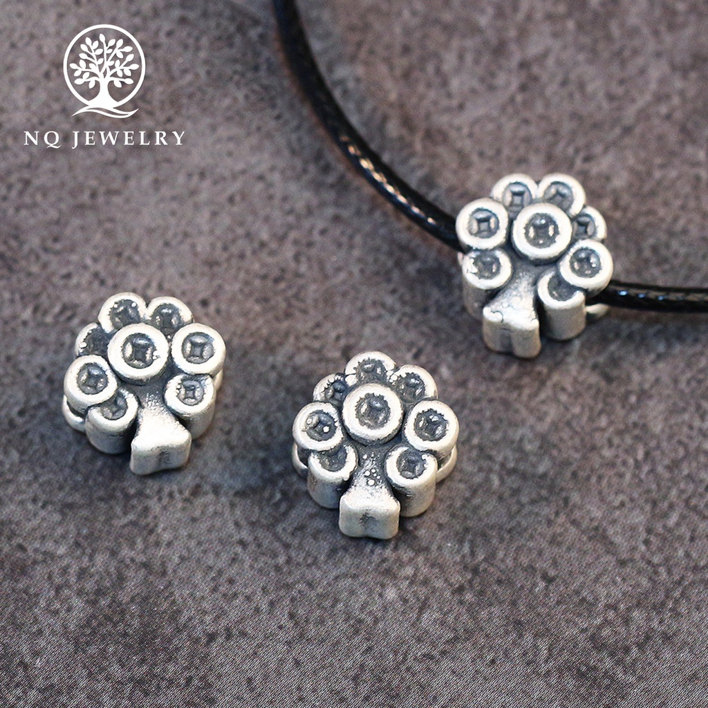 Charm xỏ ngang cây tài lộc - NQ Jewelry