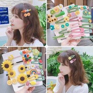 SET KẸP TÓC HOA QUẢ HOT TREND