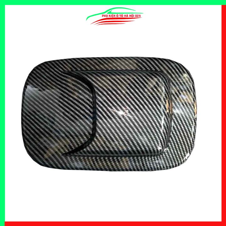 Ốp nắp xăng CRV 2018-2023 vân cacbon bảo vệ chống trầy trang trí ô tô