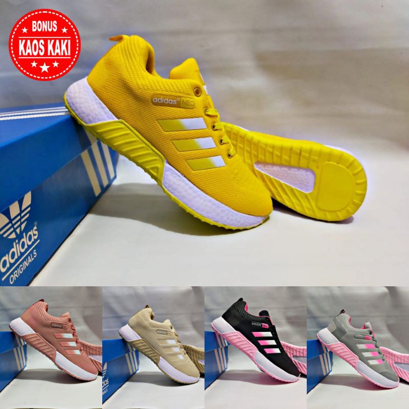 Giày Sneaker Nữ. Giày Sneaker Adidas Neo. Giày Tập Gym Zumba