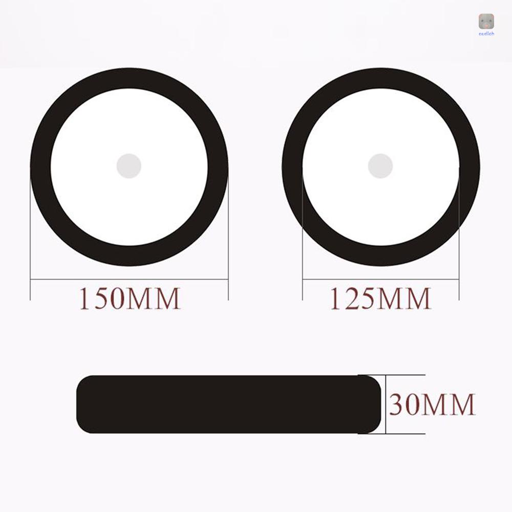 1 Miếng Xốp Đánh Bóng Xe Hơi 6 Inches Chống Trầy Xước Màu Đen