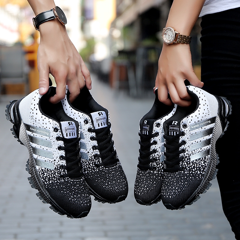 Giày thể thao siêu nhẹ thoáng khí chống trượt thời trang cho cặp đôi size 35-47