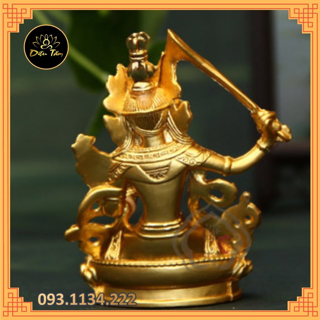 Tượng phật tượng mật tông Bồ Tát Văn Thù Sư Lợi 8cm