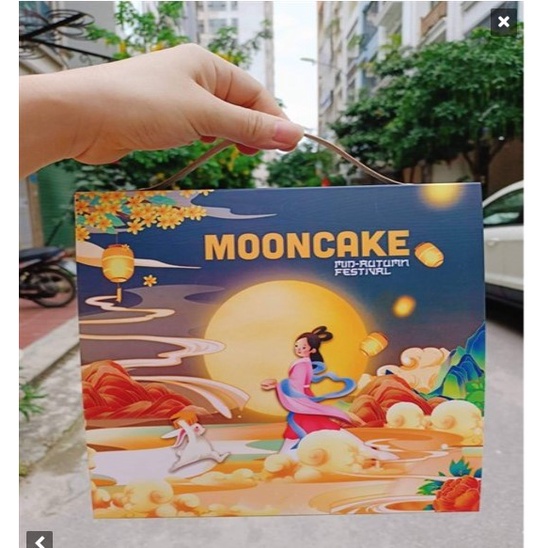 Hộp trung thu dây xách Chị Hằng