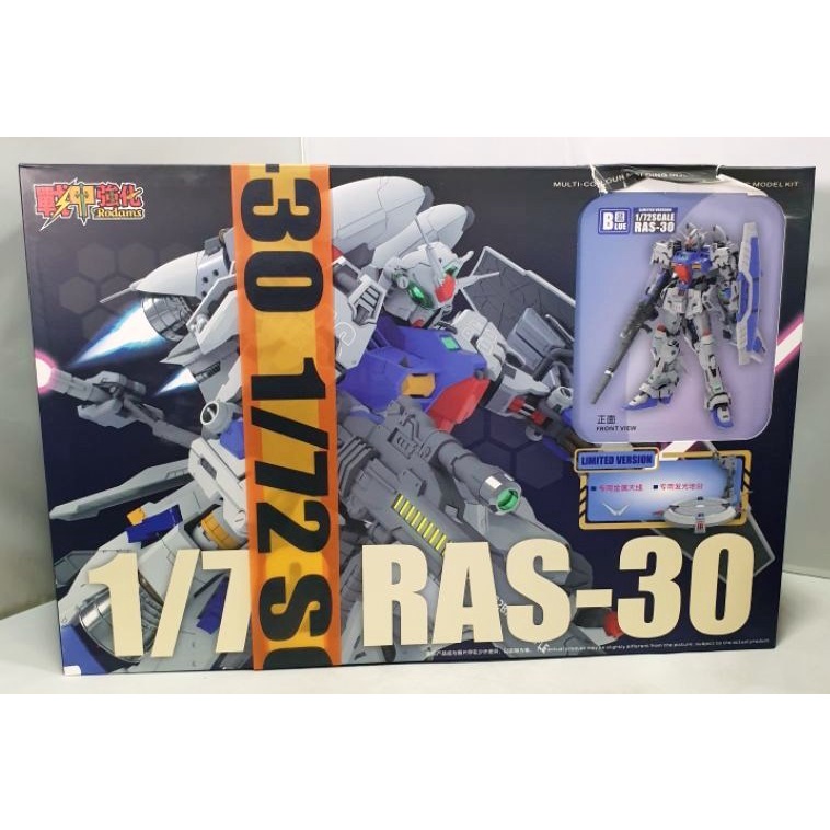 Mô hình lắp ráp MG RODAMS 1/72 RAS 30 GP03 Blue ver Limited Mechanicore