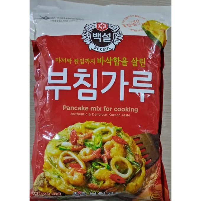 BỘT CHIÊN BÁNH XÈO HÀN QUỐC 1KG - 부침가루